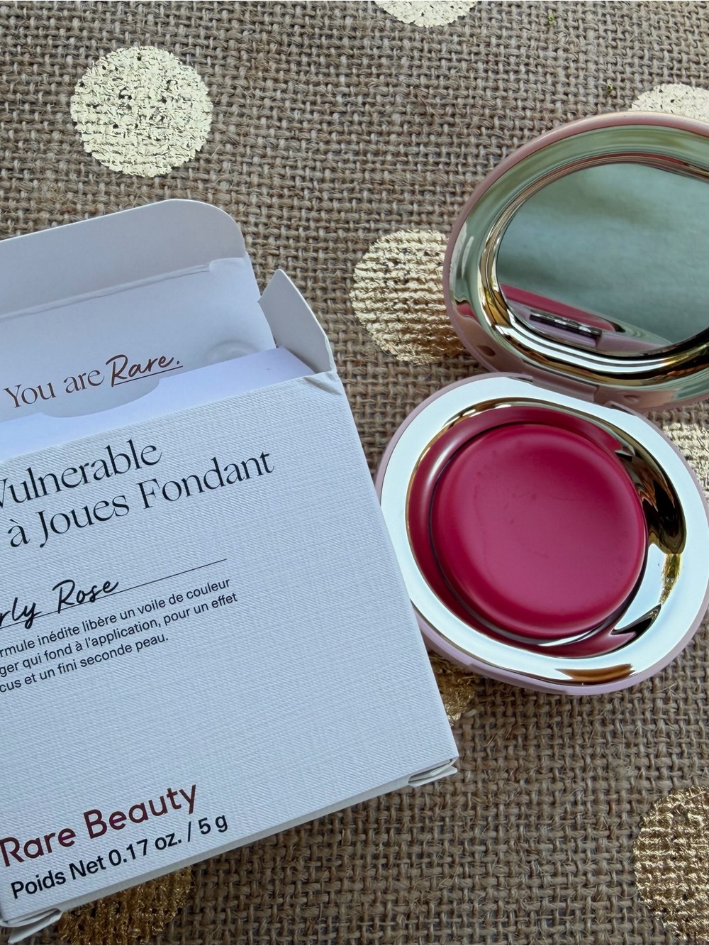 Rare Beauty Soft Cream Blush - Deep Rose